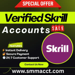 Buy Verified Skrill Accounts